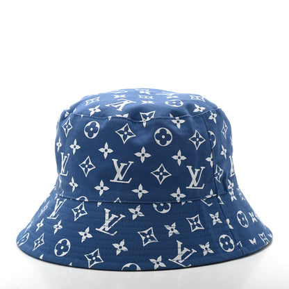 Louis Vuitton Monogram LV Escale Bucket Hat M Blue 3 of 6