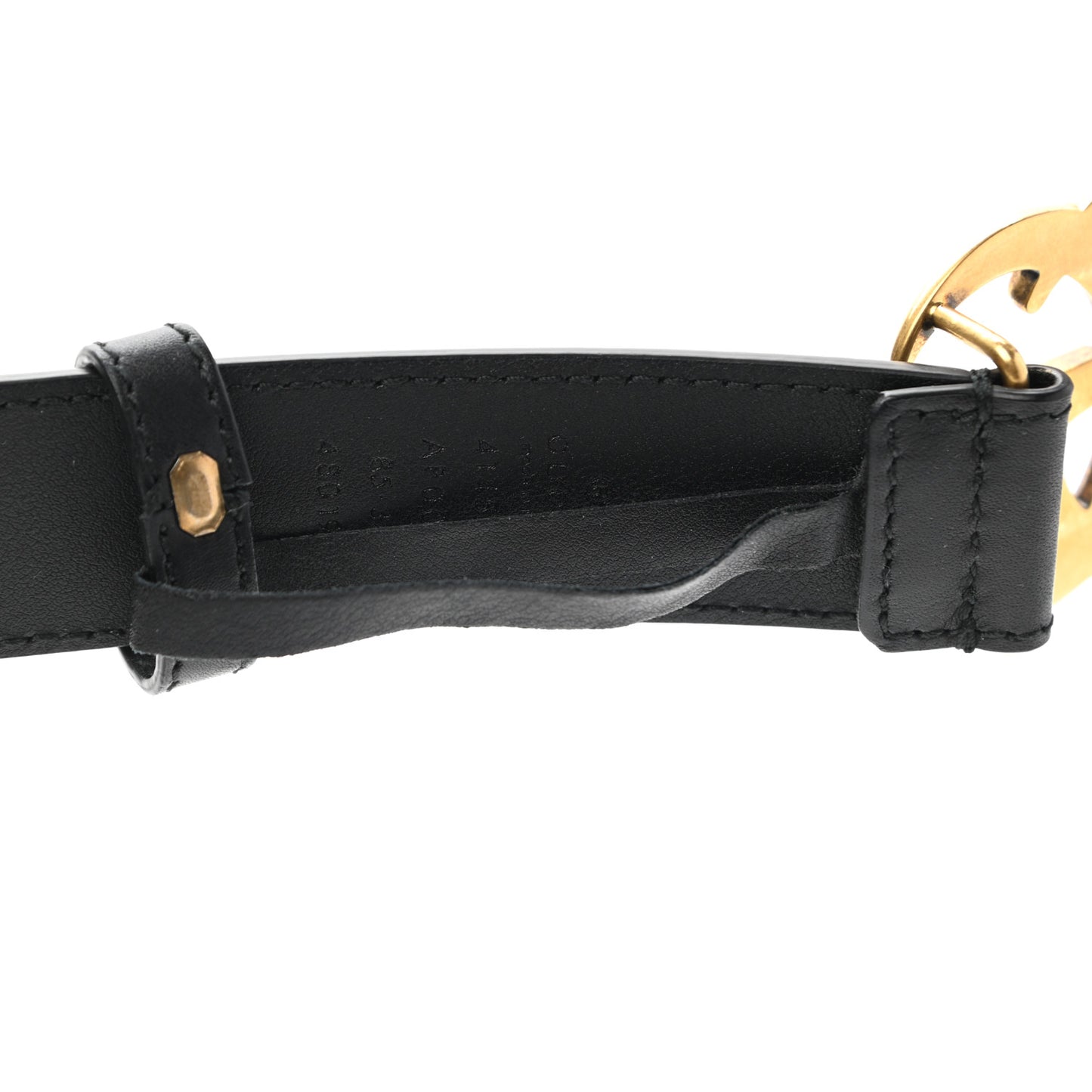 Calfskin Double G 30mm Belt 85 34 Black