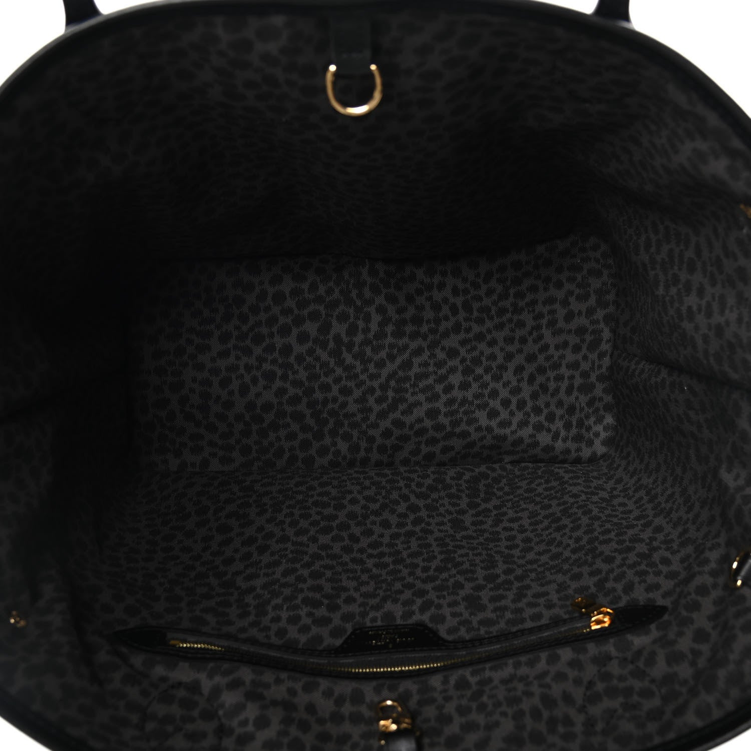 Louis Vuitton Monogram Giant Wild At Heart Neverfull MM Black 4 of 4