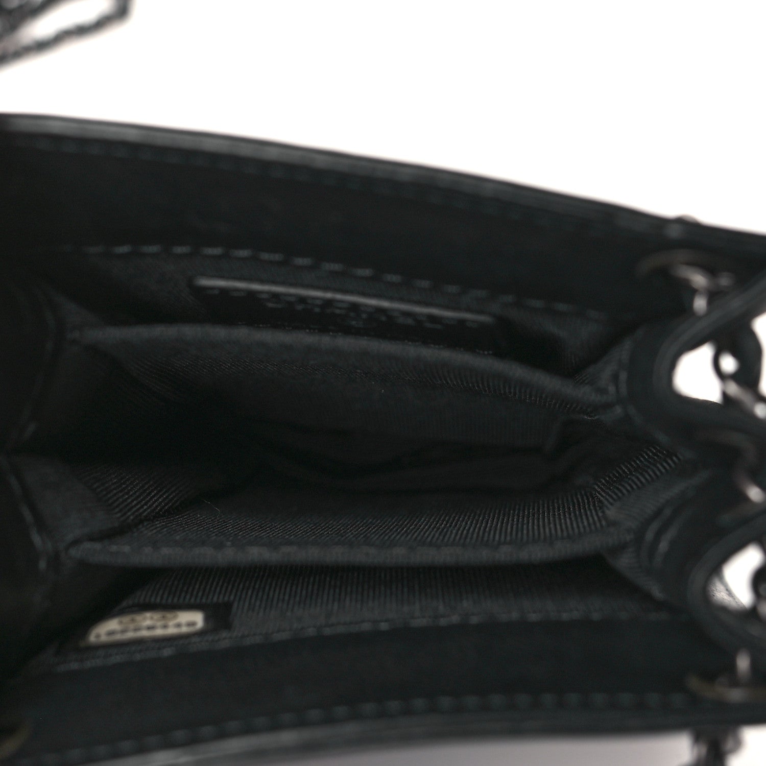 Chanel Calfskin CC Phone Holder Crossbody Black 5 of 11