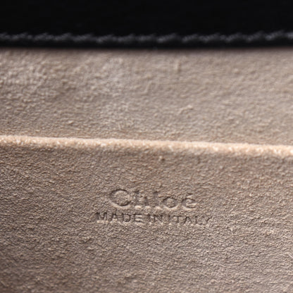 Chloe Calfskin Suede Small Nile Bracelet Bag Black 6 of 23