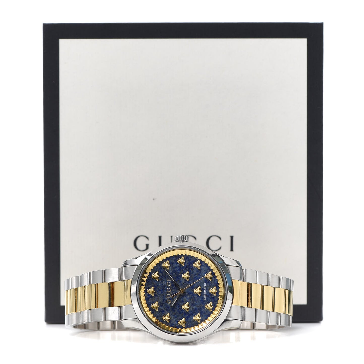 Stainless Steel Lapis Lazuli 38mm G-Timeless Bee Automatic Watch