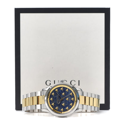 Gucci Stainless Steel Lapis Lazuli 38mm G-Timeless Bee Automatic Watch 6 of 6