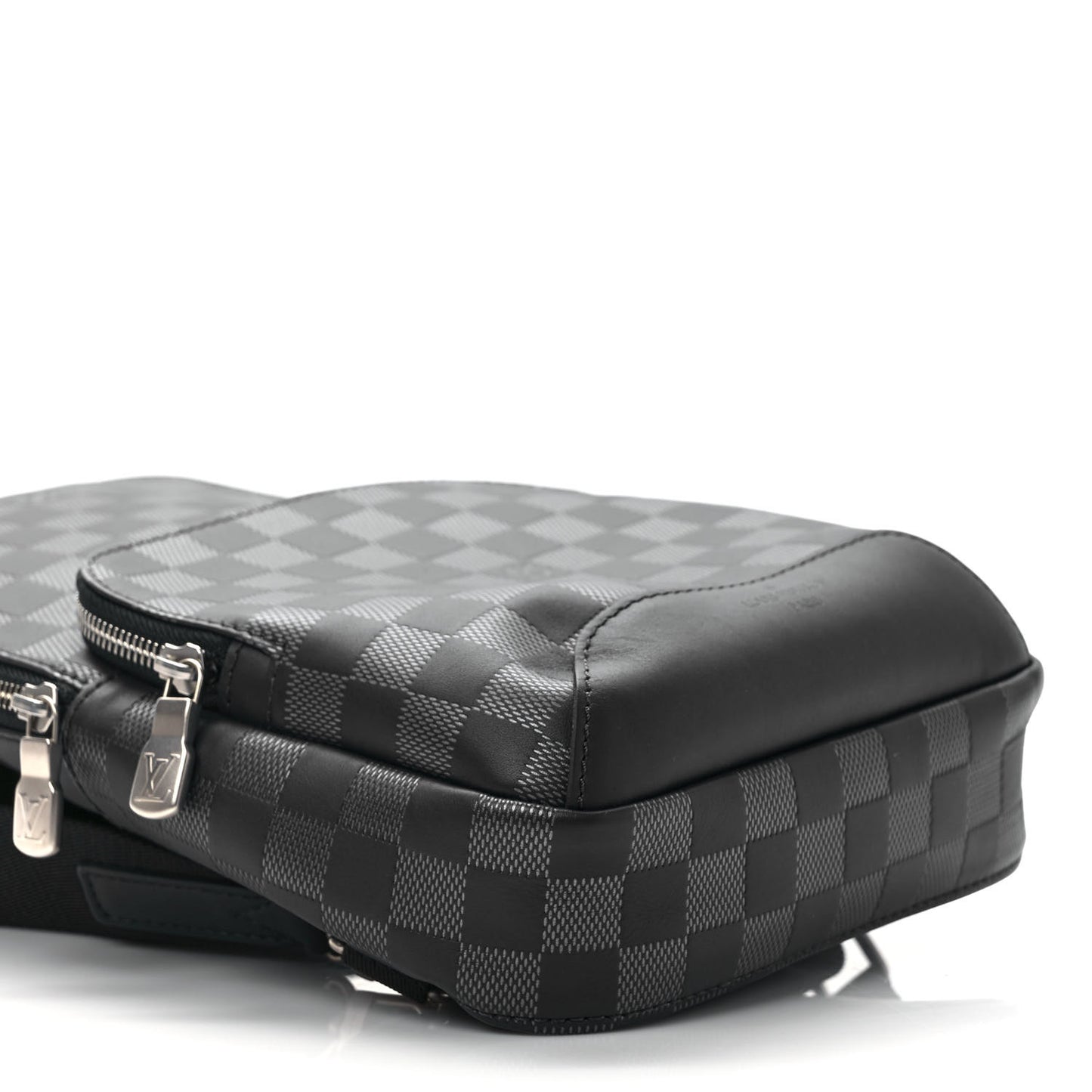 Damier Infini Avenue Sling Bag Astral Silver