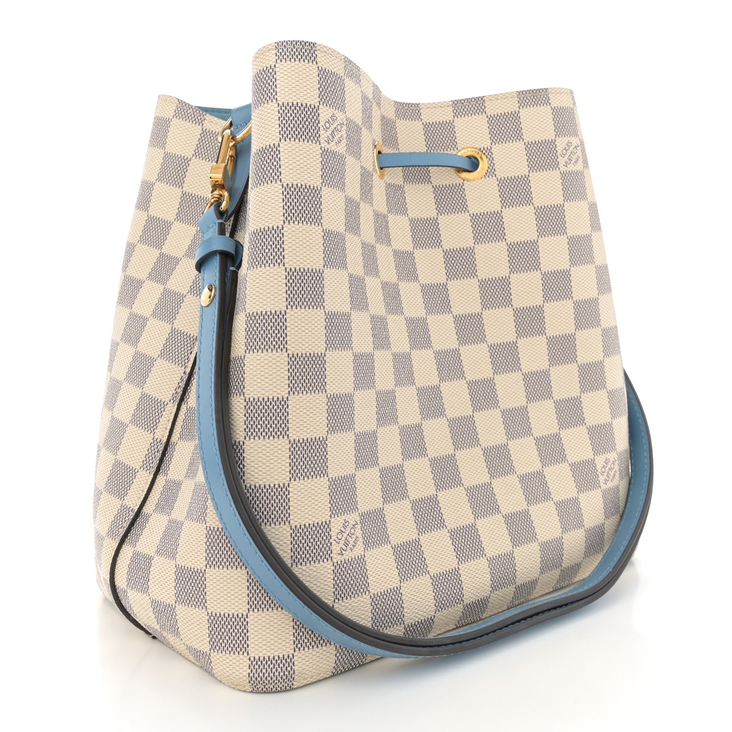 Louis Vuitton Damier Azur Neonoe MM Bleuet 3 of 10