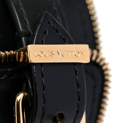 Louis Vuitton Calfskin Zippy Cuff Bracelet Black 5 of 6