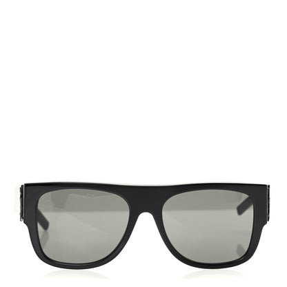 Saint Laurent Acetate Square Sunglasses SL M16 Black 2 of 8
