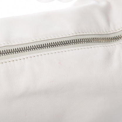 Chanel Calfskin Modern Chain Rhodoid Hobo White 16 of 19