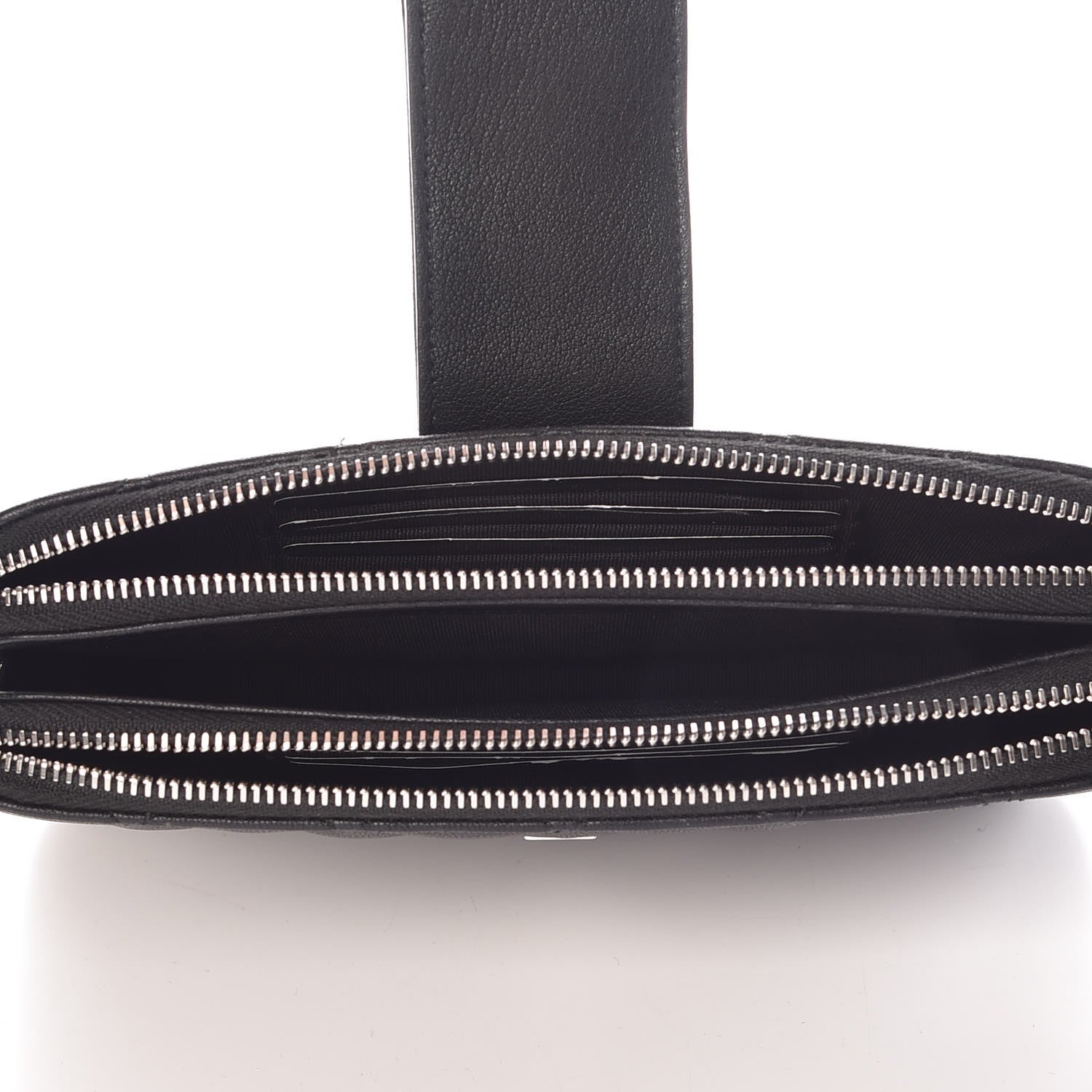 Chanel Lambskin Quilted CC Box Clutch With Chain Black 5 of 9