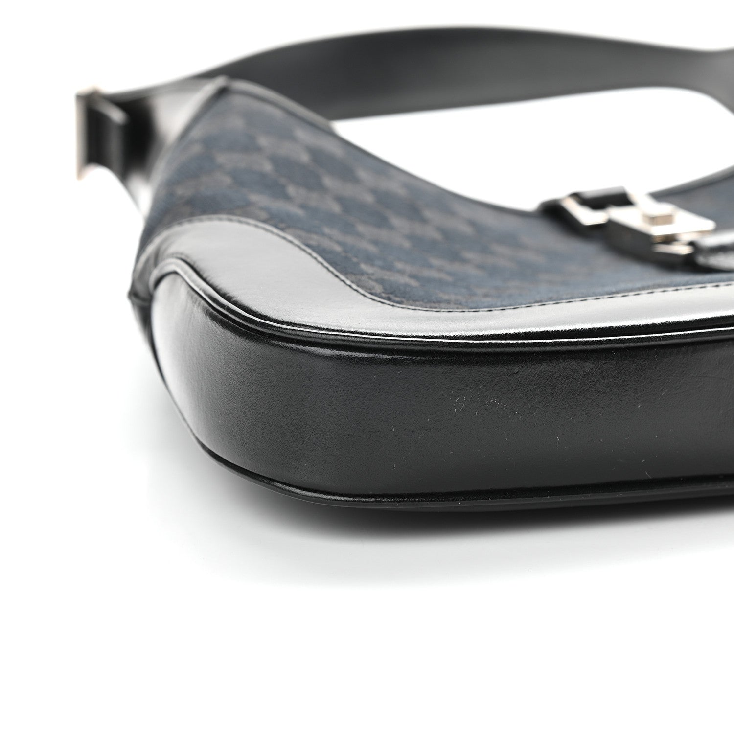 Gucci Monogram Jackie O Hobo Black 7 of 11
