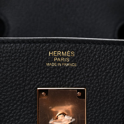 Hermes Togo Birkin 30 Black 8 of 11