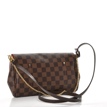 Louis Vuitton Damier Ebene Favorite MM 3 of 8