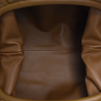 Bottega Veneta Smooth Butter Calf The Pouch Oversized Clutch Moutarde 5 of 11
