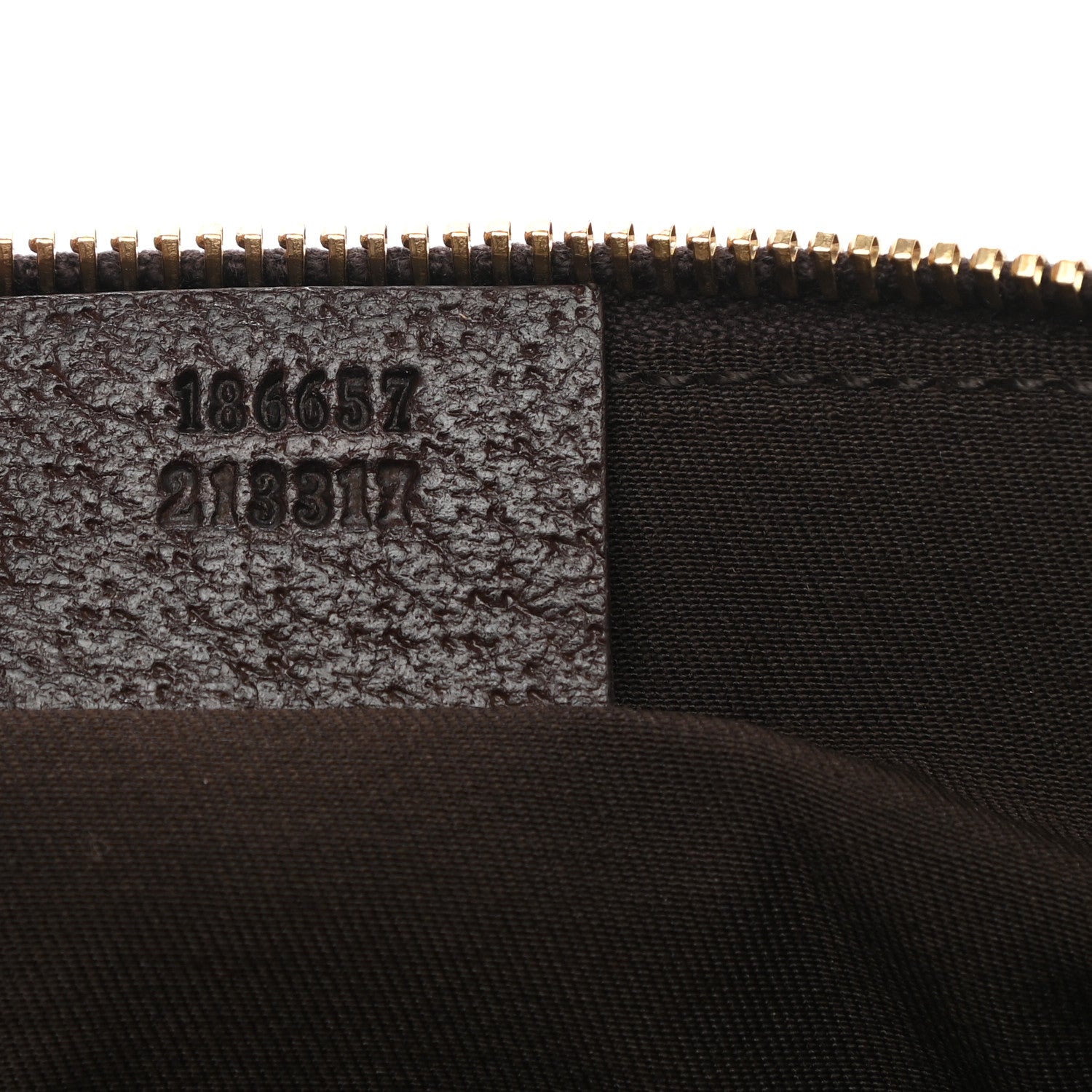 Gucci Monogram Jolicoeur Pochette Brown 7 of 9