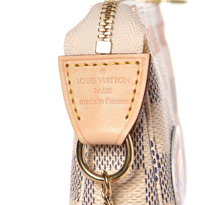 Louis Vuitton Damier Azur Summer Trunks Hawaii Mini Pochette Accessories 7 of 8