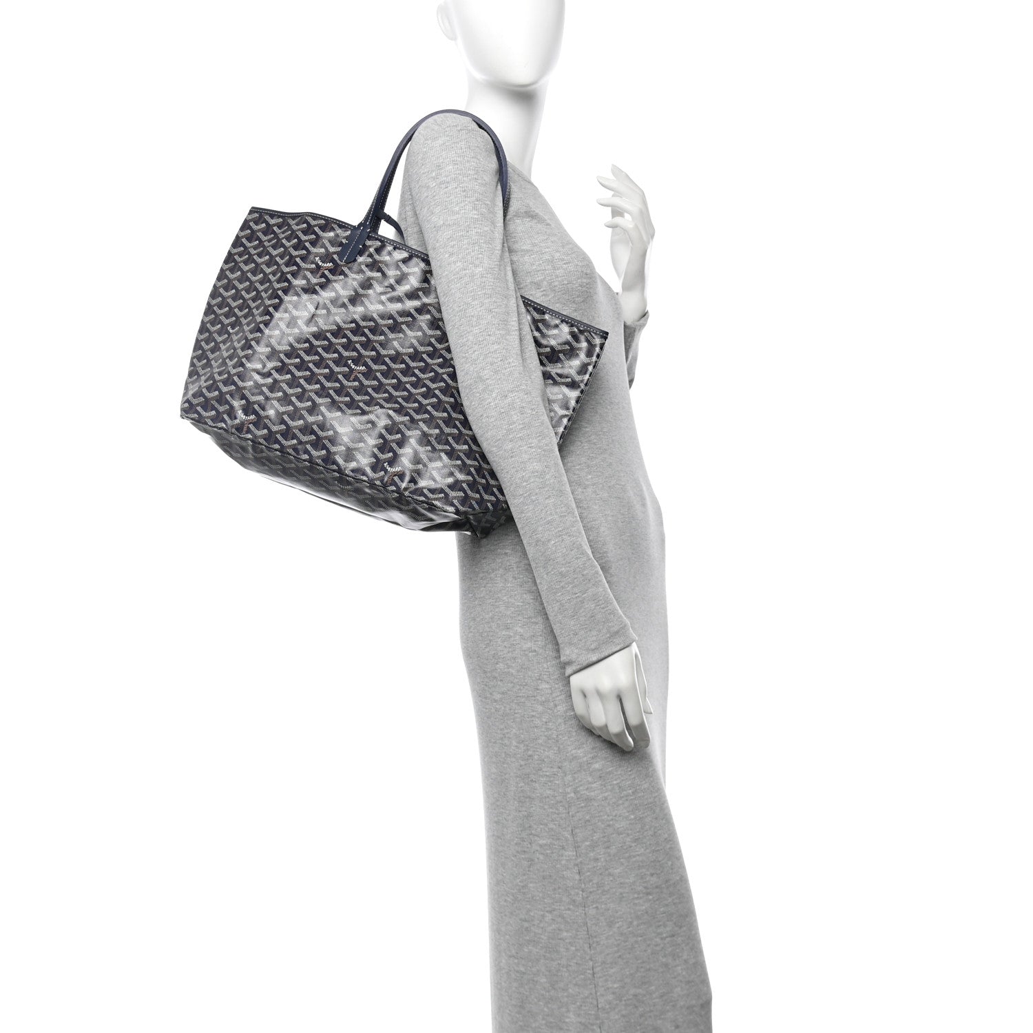 Goyard Goyardine Saint Louis PM Navy 2 of 11