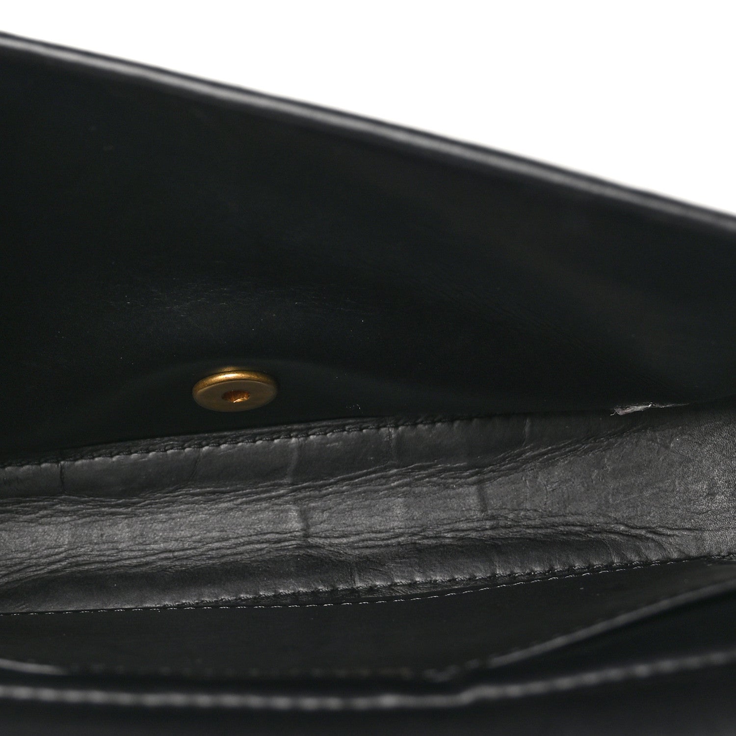 Chanel Calfskin Quilted Nailed CC Flap Bag Black 5 of 10