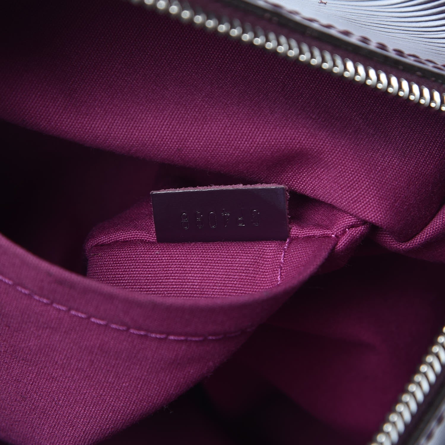 Louis Vuitton Epi Speedy 25 Cassis 7 of 11