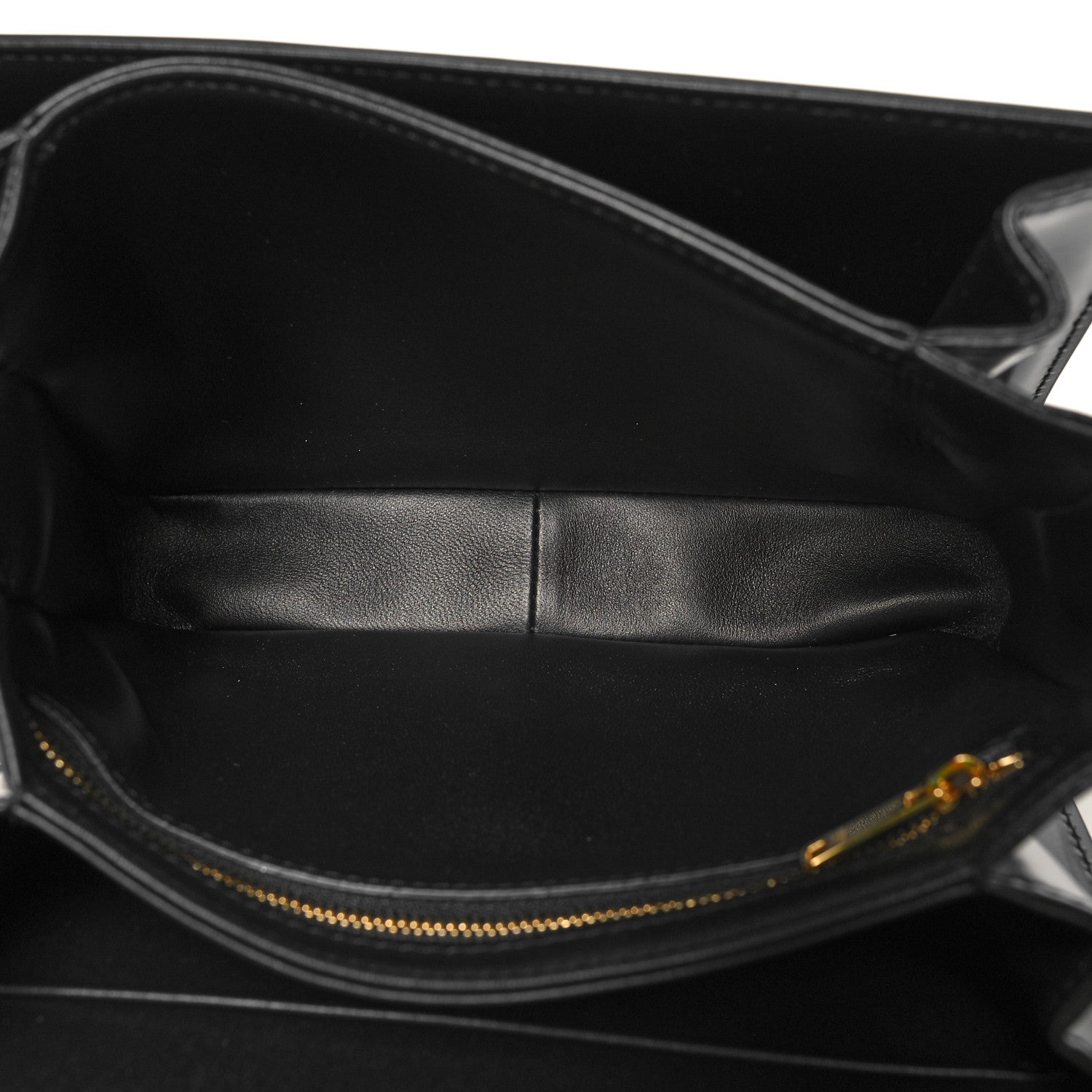 Celine Shiny Calfskin Medium Triomphe Black 5 of 12
