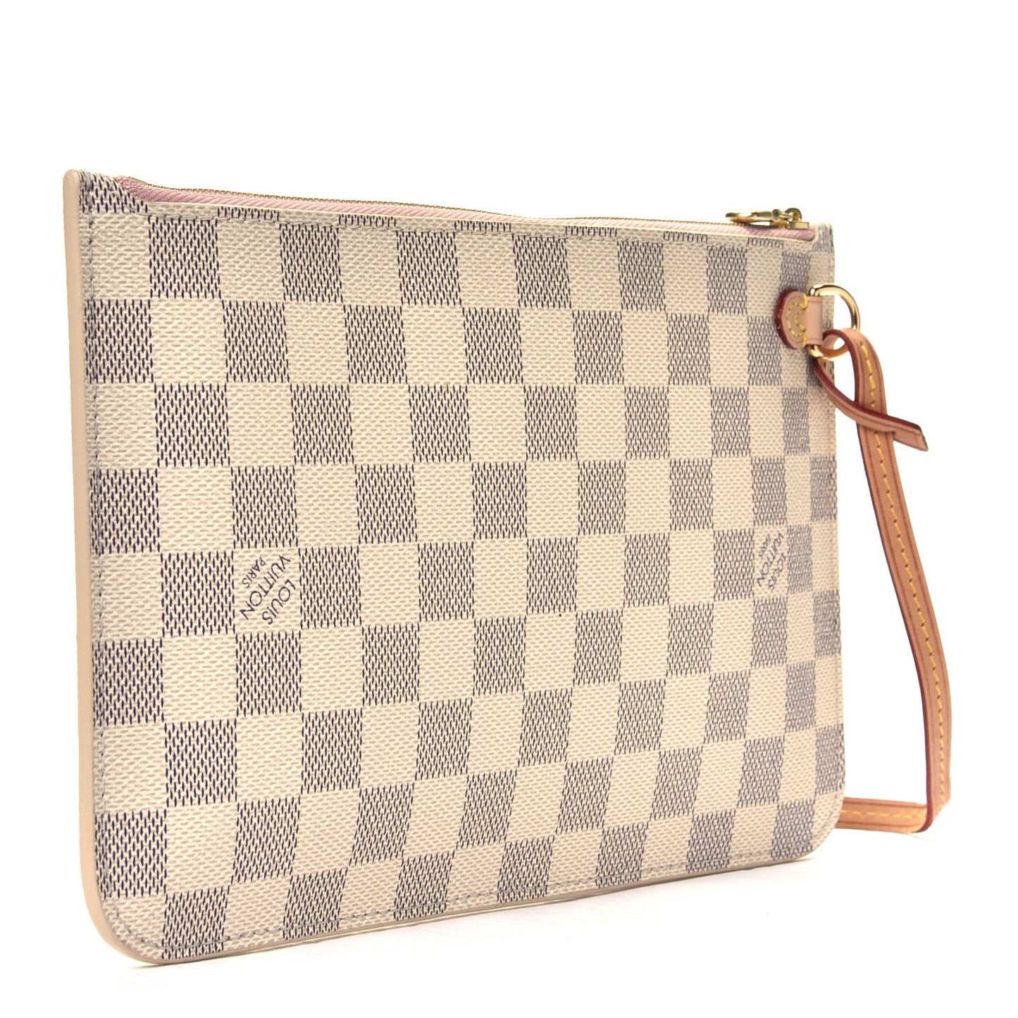 Damier Azur Neverfull MM GM Pochette Rose Ballerine
