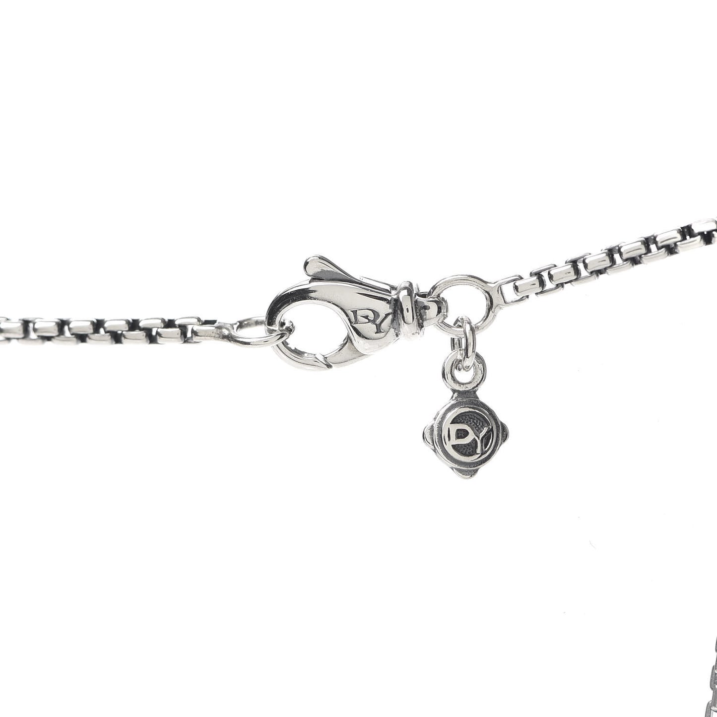Sterling Silver 18K Yellow Gold Belmont Pendant Necklace