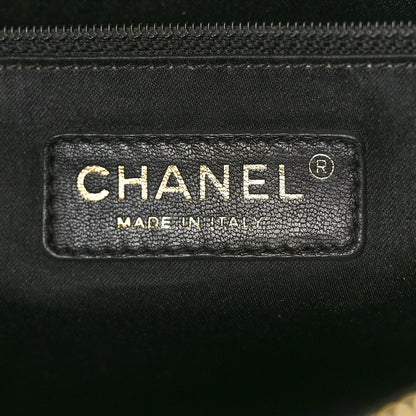 Chanel Caviar Quilted XL Grand Shopping Tote GST Black 6 of 10