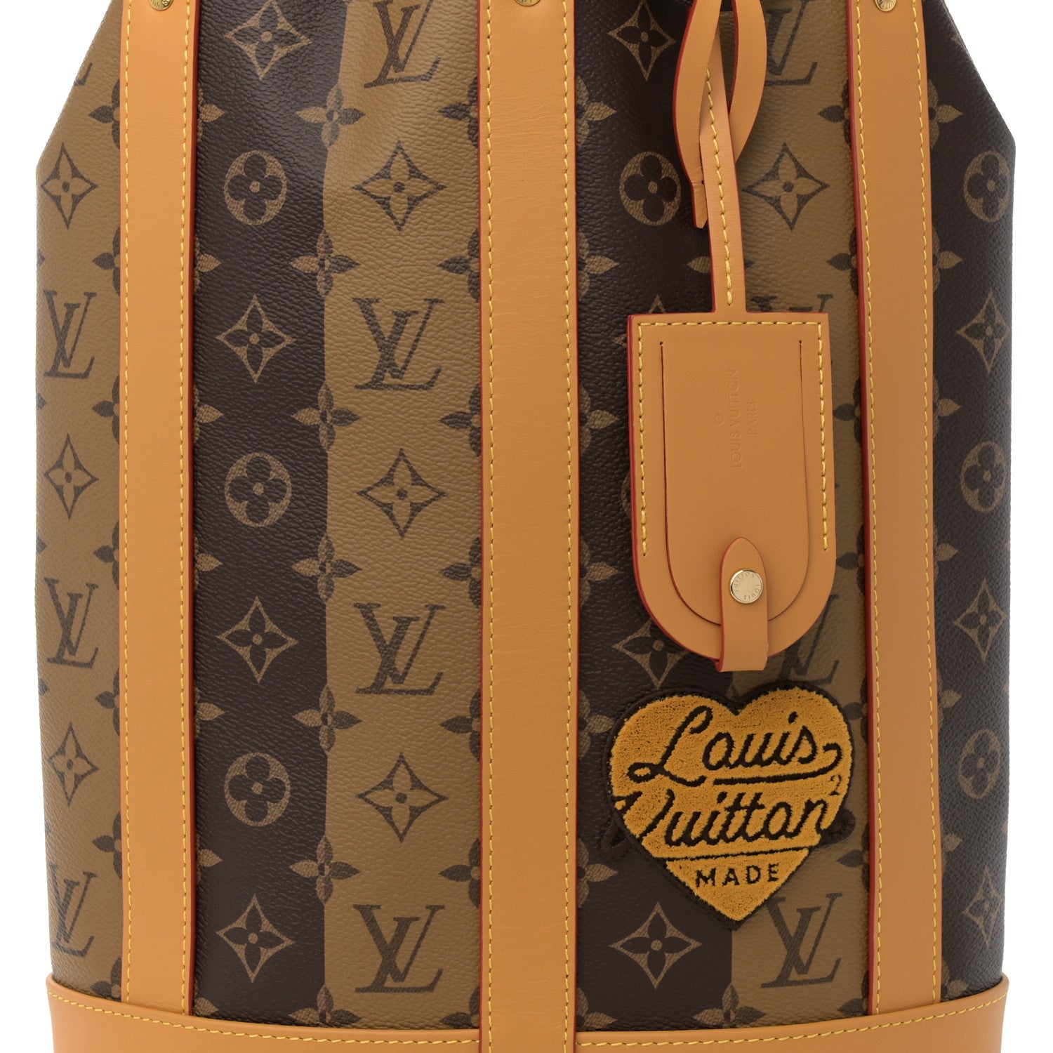 Louis Vuitton X NIGO Reverse Monogram Stripes Randonee Messenger 7 of 9