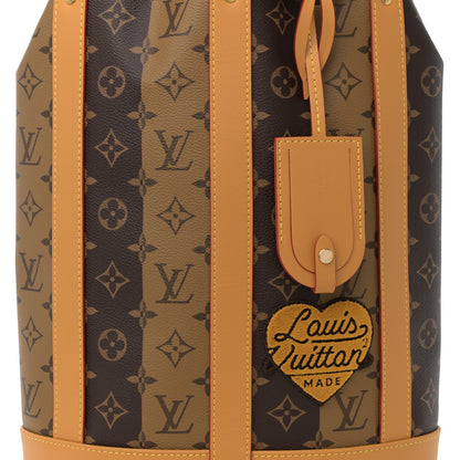 Louis Vuitton X NIGO Reverse Monogram Stripes Randonee Messenger 7 of 9