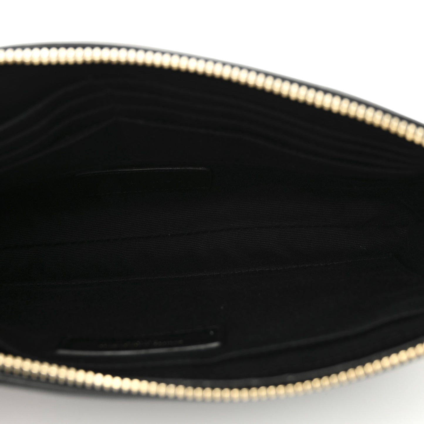Calfskin Teen Monogram Crossbody Bag Black