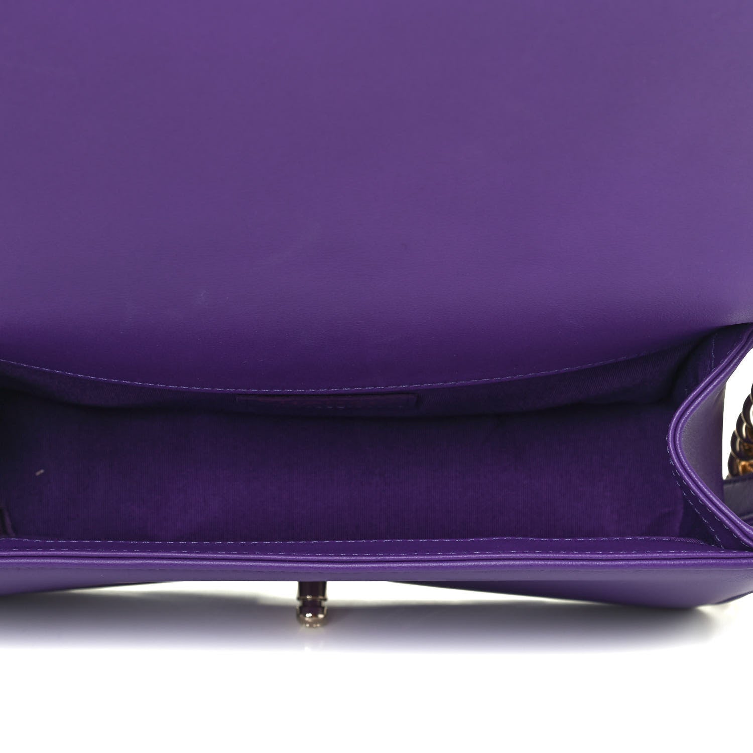 Chanel Calfskin Quilted Medium Boy Flap Purple 4 of 4