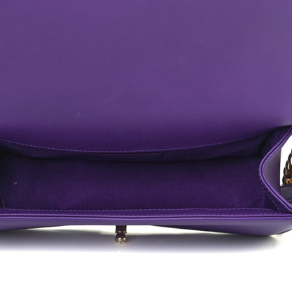 Chanel Calfskin Quilted Medium Boy Flap Purple 4 of 4