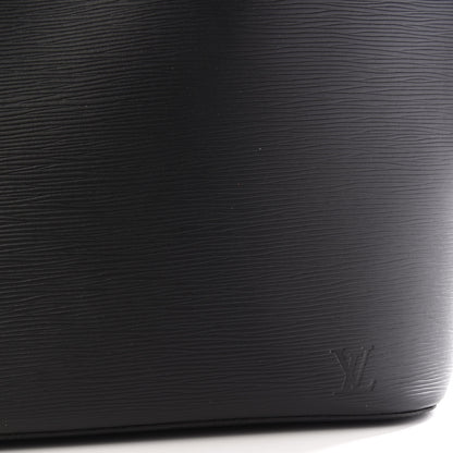 Louis Vuitton Epi Neverfull MM Black 10 of 12