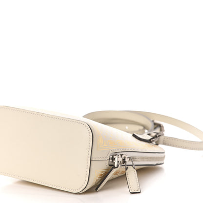 Gucci X SEGA Calfskin GUCCY Stars Mini Dome Shoulder Bag Mystic White Gold 10 of 11