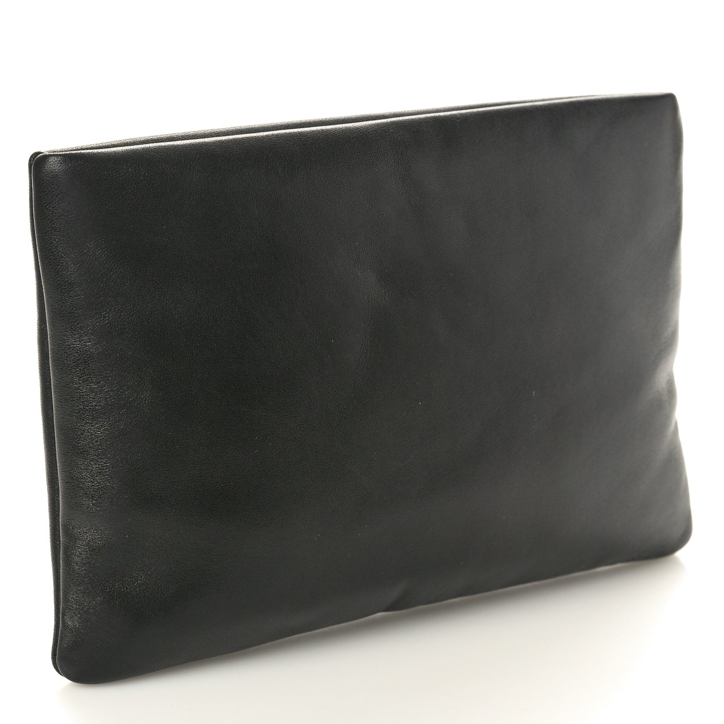 Lambskin Small Calypso Pouch Black