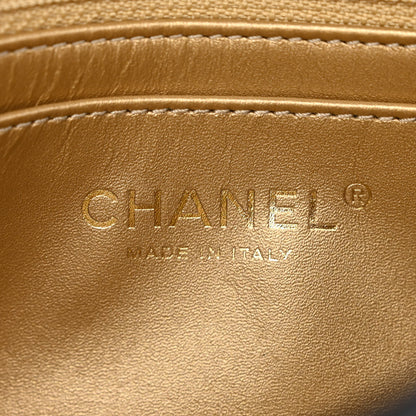 Chanel Lambskin Quilted Mini Rectangular Pearl Crush Flap Black 6 of 11
