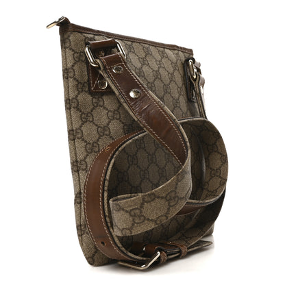 Gucci GG Plus Monogram Signature Web Loop Messenger Brown 3 of 10