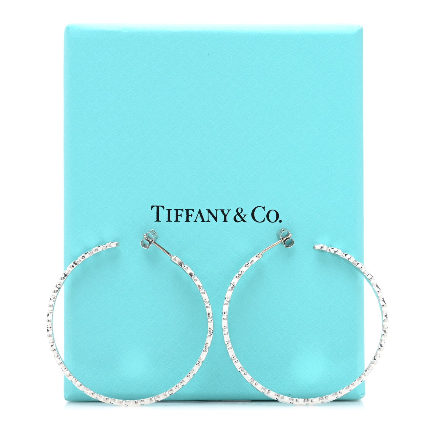 Sterling Silver Heart Hoop Earrings