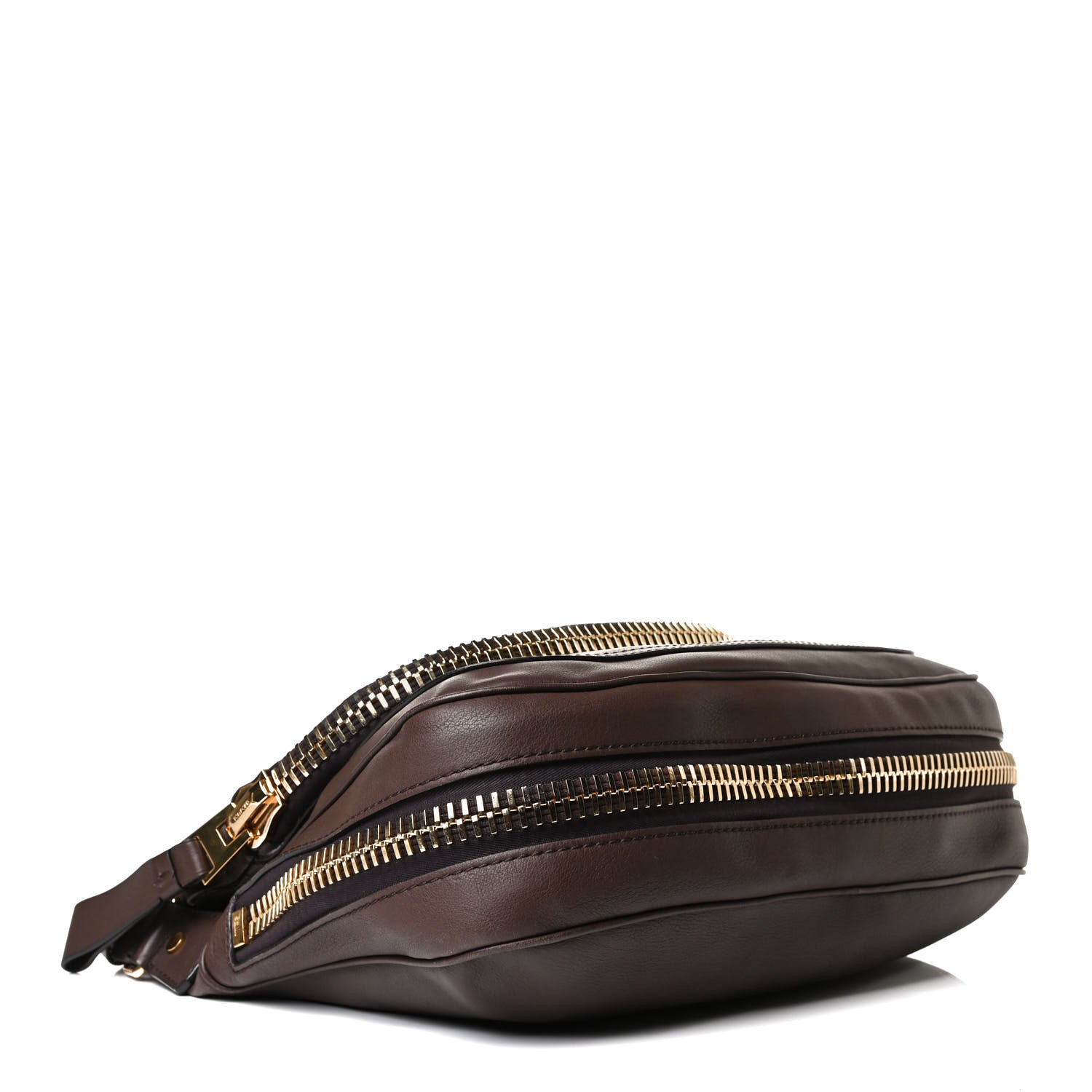 Tom Ford Pebbled Calfskin Large Jennifer Dark Brown 4 of 11