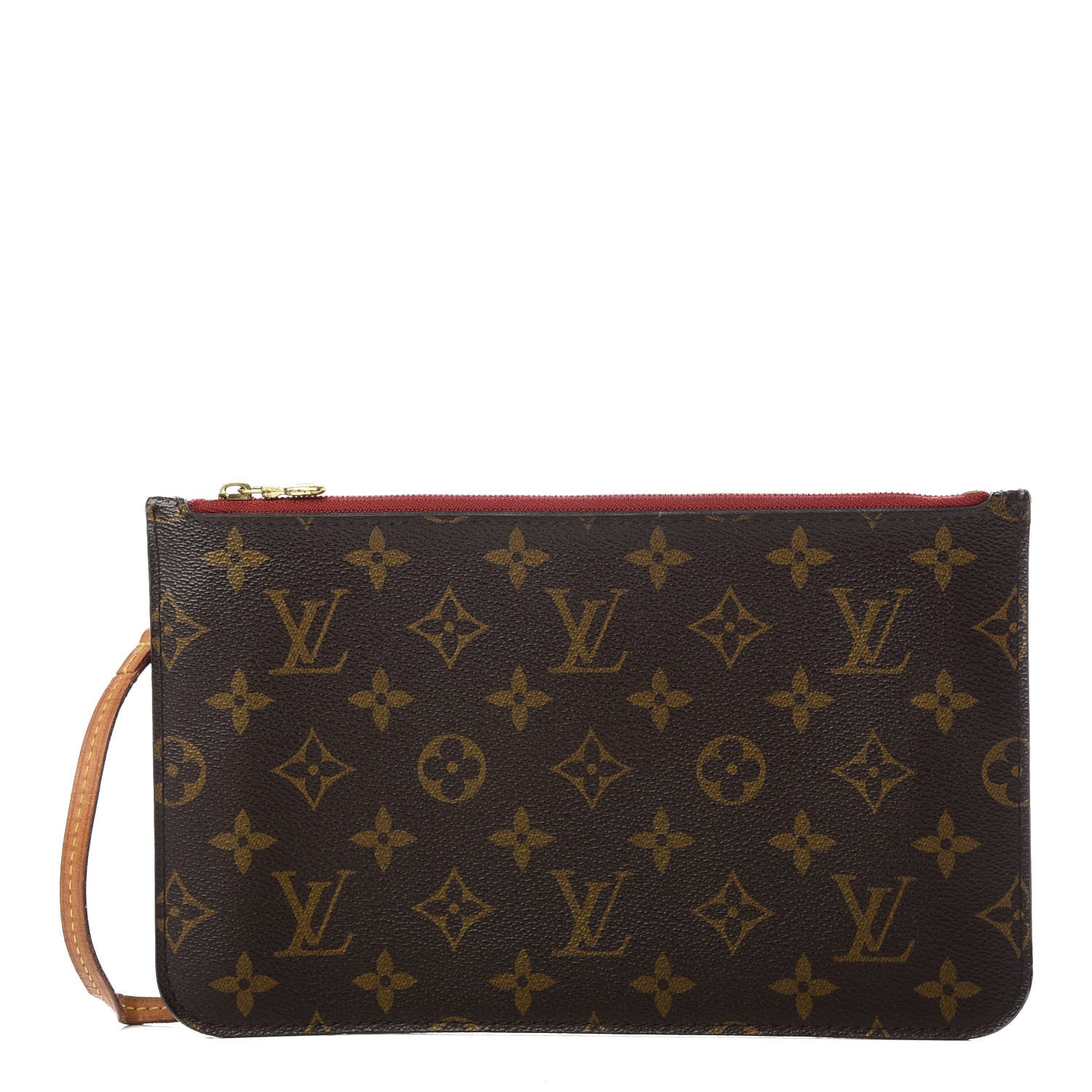 Louis Vuitton Monogram Neverfull MM GM Pochette Cherry 1 of 7