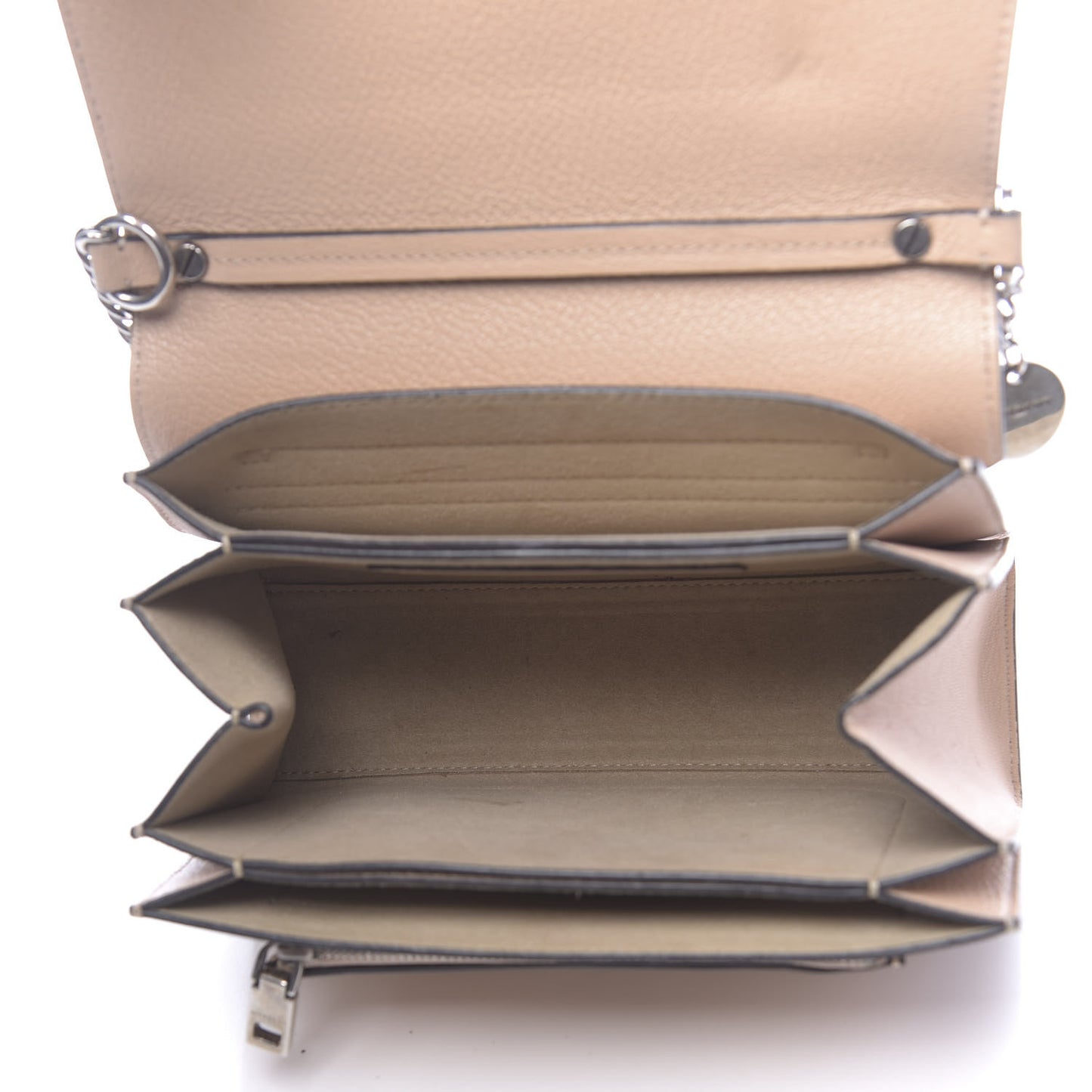 Goatskin Small GV3 Shoulder Bag Beige
