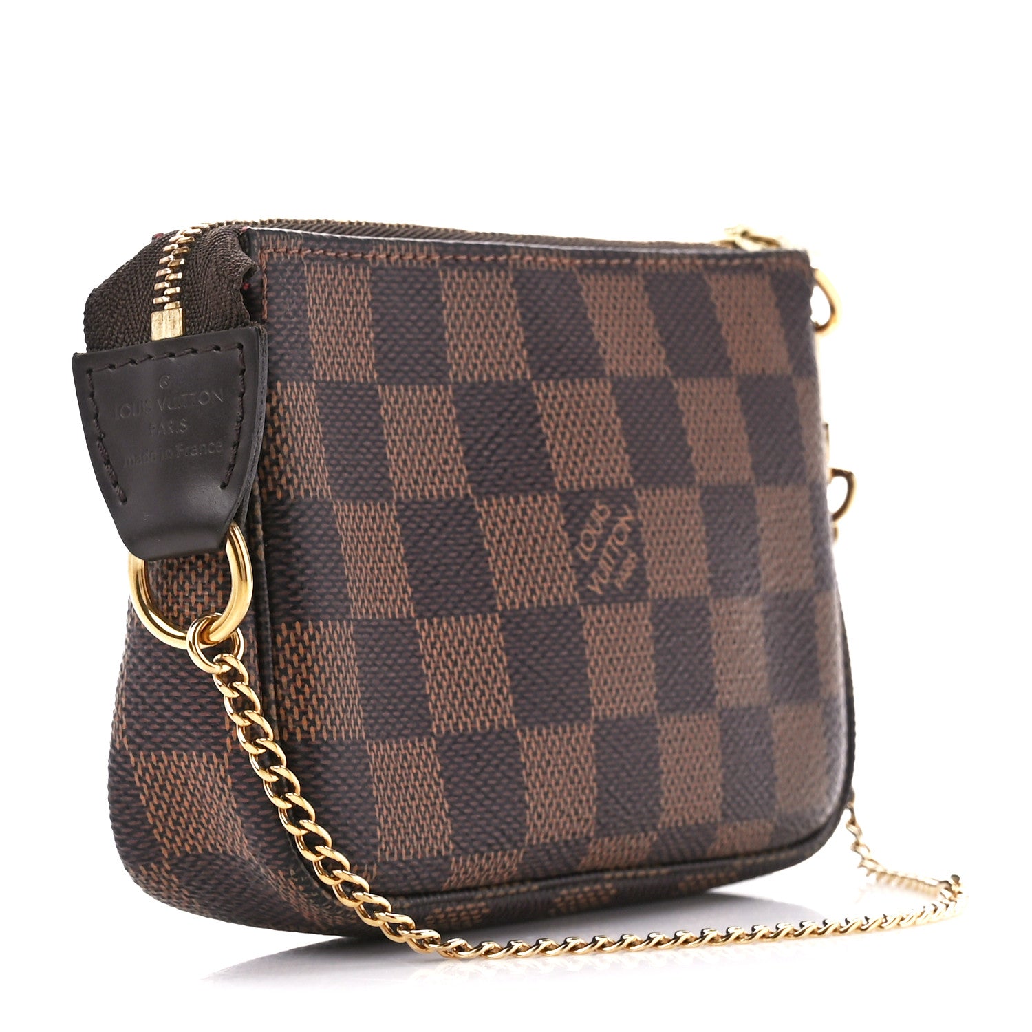 Louis Vuitton Damier Ebene Mini Pochette Accessories 3 of 10