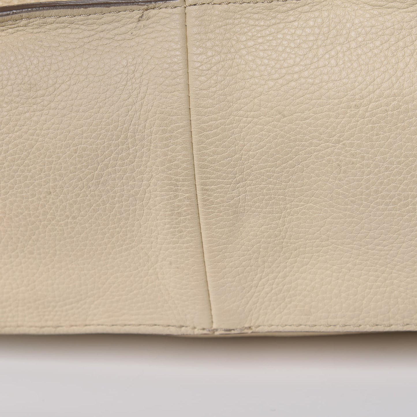 Calfskin Medium Marcie Satchel Cream