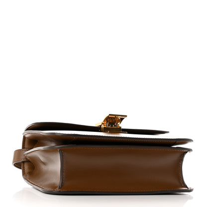Celine Box Calfskin Teen Classic Box Flap Bag Camel 4 of 9