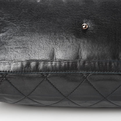 Chanel Lambskin Cloudy Bundle Bowler Black 14 of 15