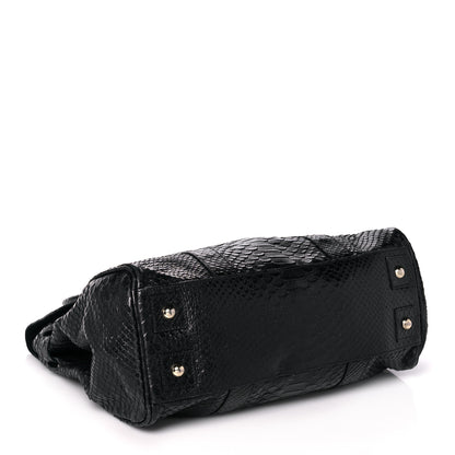 Mulberry Silky Snake Shine Bayswater Ink Blue 4 of 17