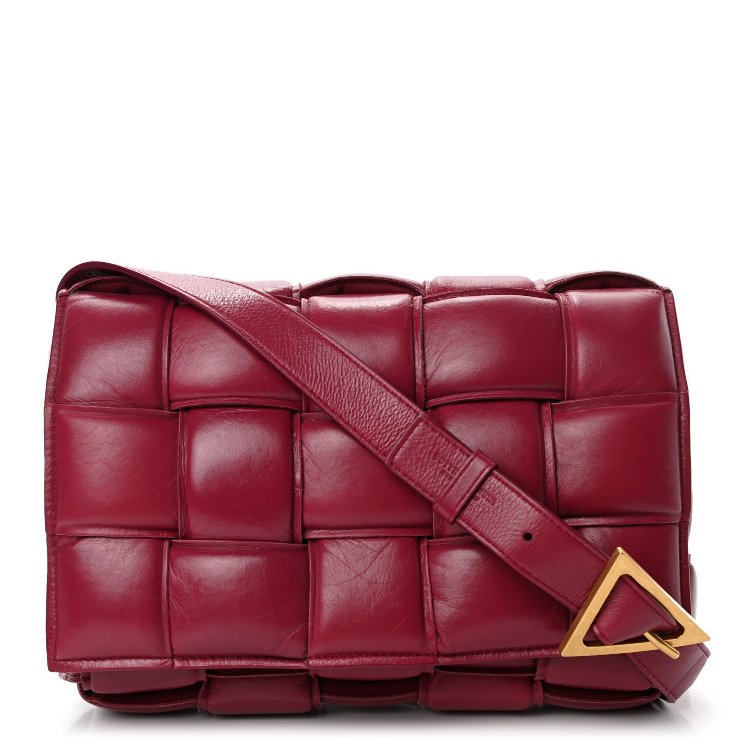 Bottega Veneta Nappa Maxi Intreccio Padded Cassette Crossbody Bag Cinnabar 1 of 4