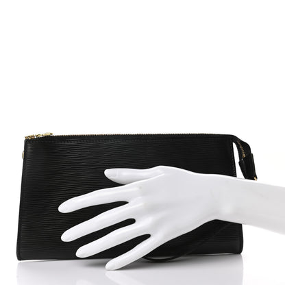 Louis Vuitton Epi Pochette Accessories 24 Black 3 of 8