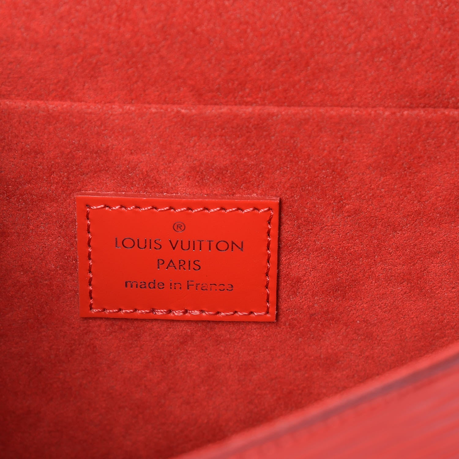 Louis Vuitton Epi Pochette Felicie Coquelicot 8 of 11