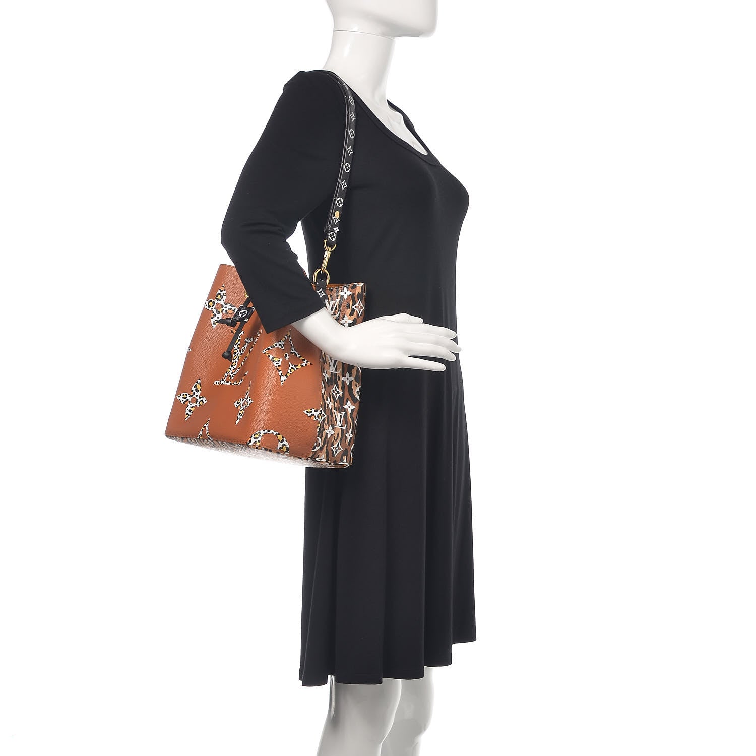 Louis Vuitton Monogram Giant Jungle NéoNoé Caramel 2 of 9