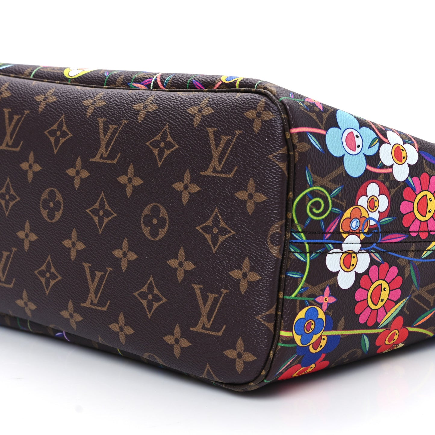 LV X TM Monogram Flowers Neverfull MM